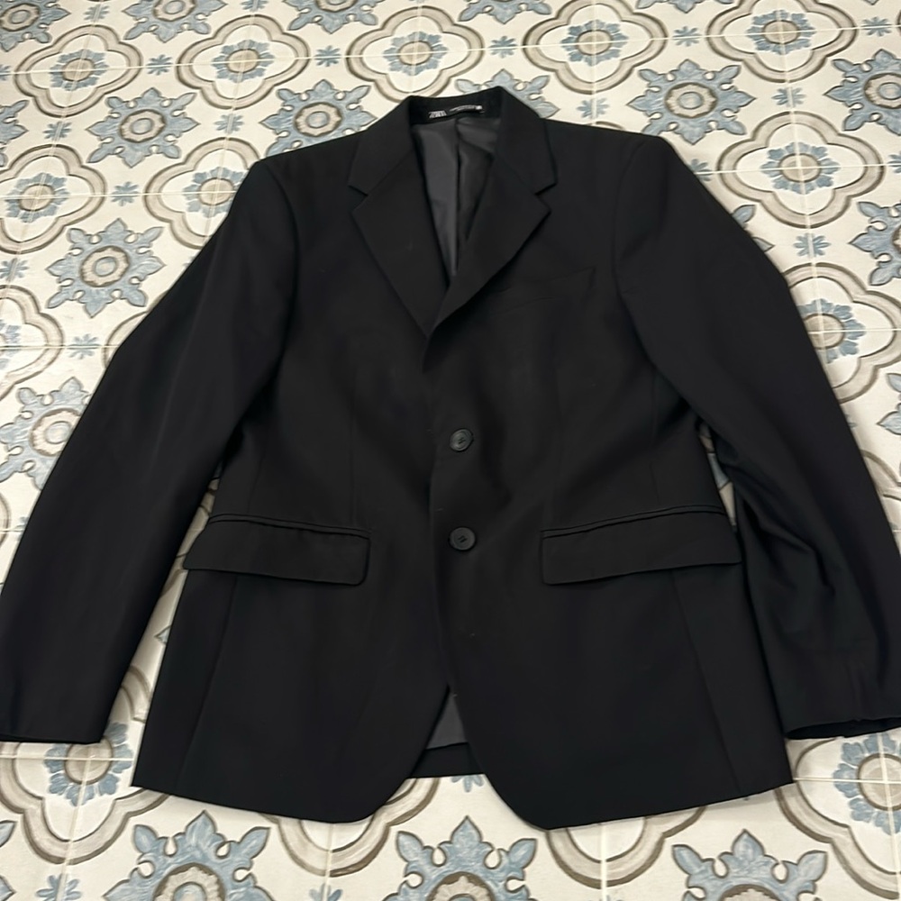 Men’s Zara Slim Fot Blazer- Black M / 36